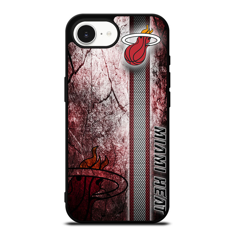MIAMI HEAT GRUNGE LOGO iPhone 16e Case