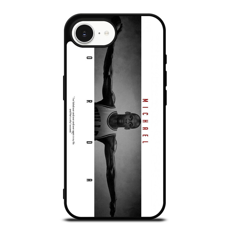 MICHAEL JORDAN CHICAGO BULLS 3 iPhone 16e Case