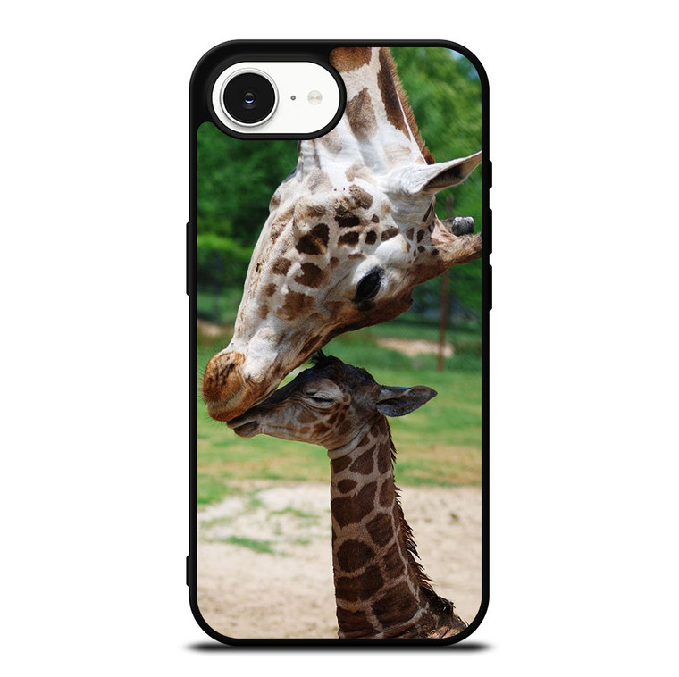 MOM & BABY GIRAFFE iPhone 16e Case