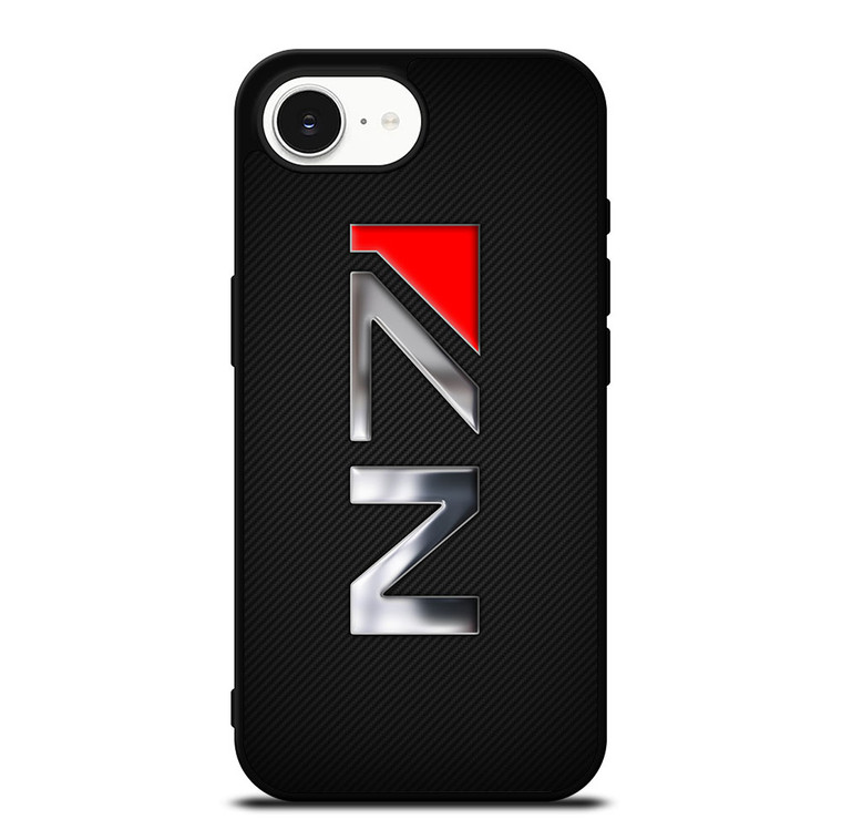 N7 MASS EFFECT CARBON LOGO iPhone 16e Case