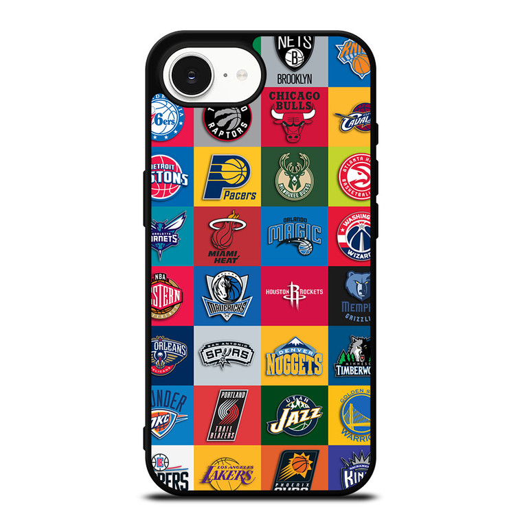 NBA TEAM COLLAGE iPhone 16e Case