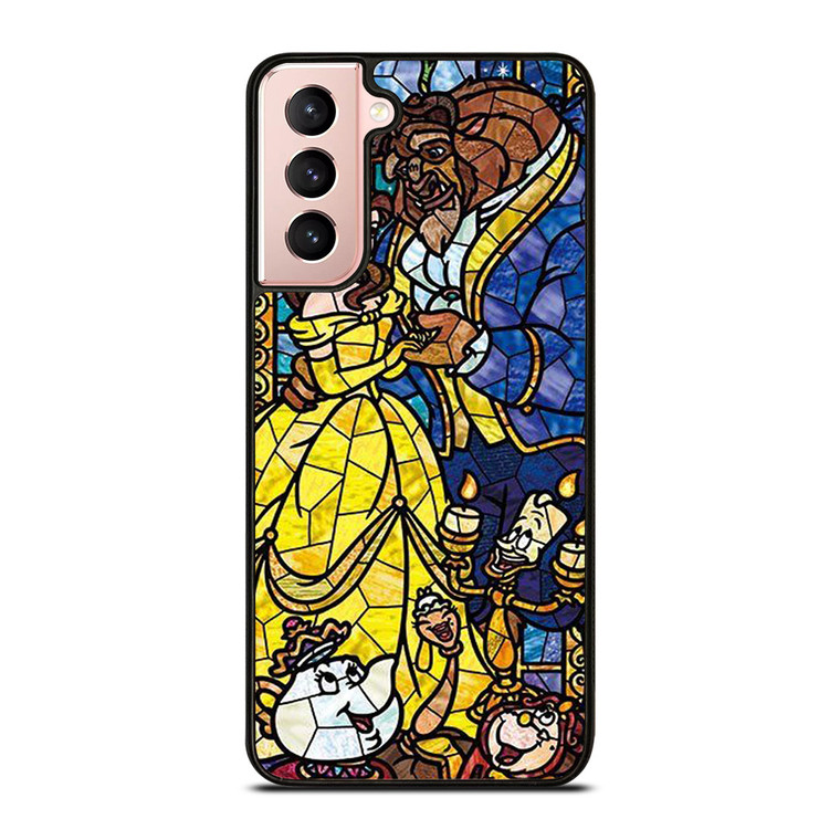 BEAUTY AND THE BEAST GLASS Samsung Galaxy S21 Case