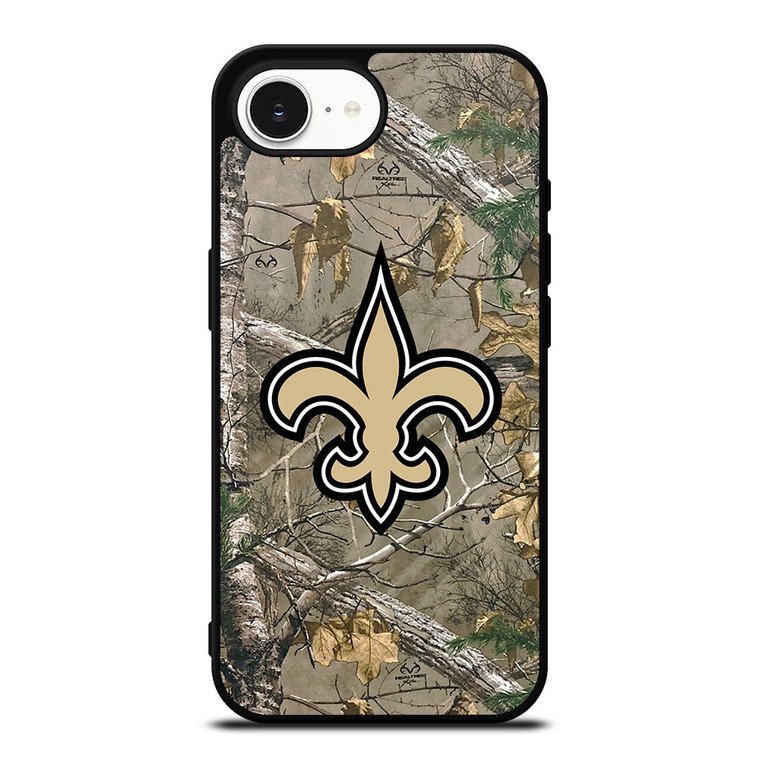 NEW ORLEANS SAINTS CAMO LOGO iPhone 16e Case