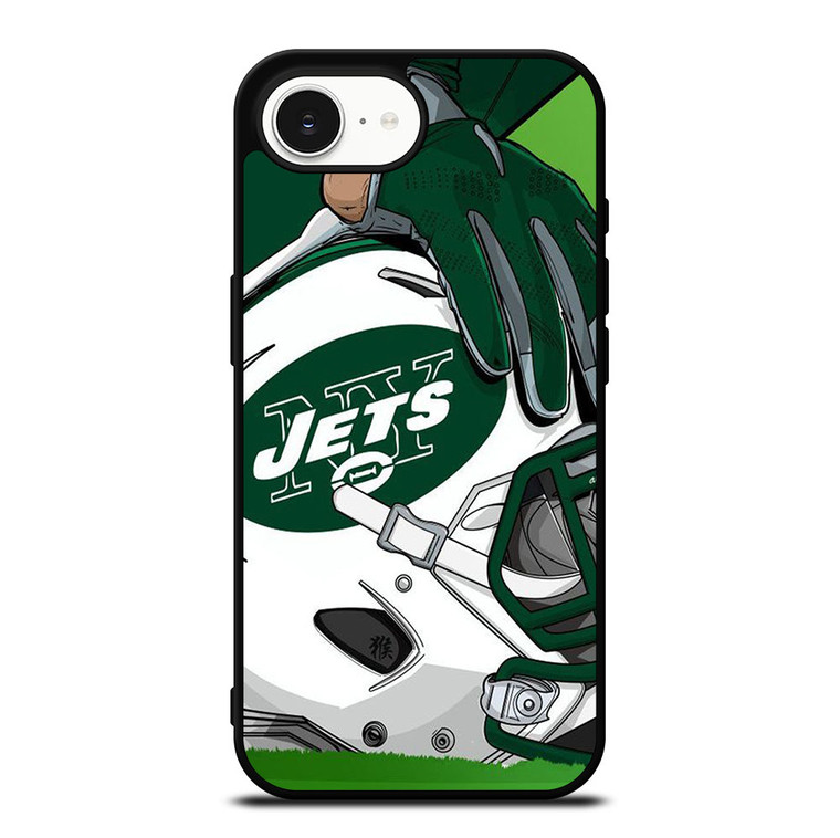 NEW YORK JETS HELMET LOGO iPhone 16e Case