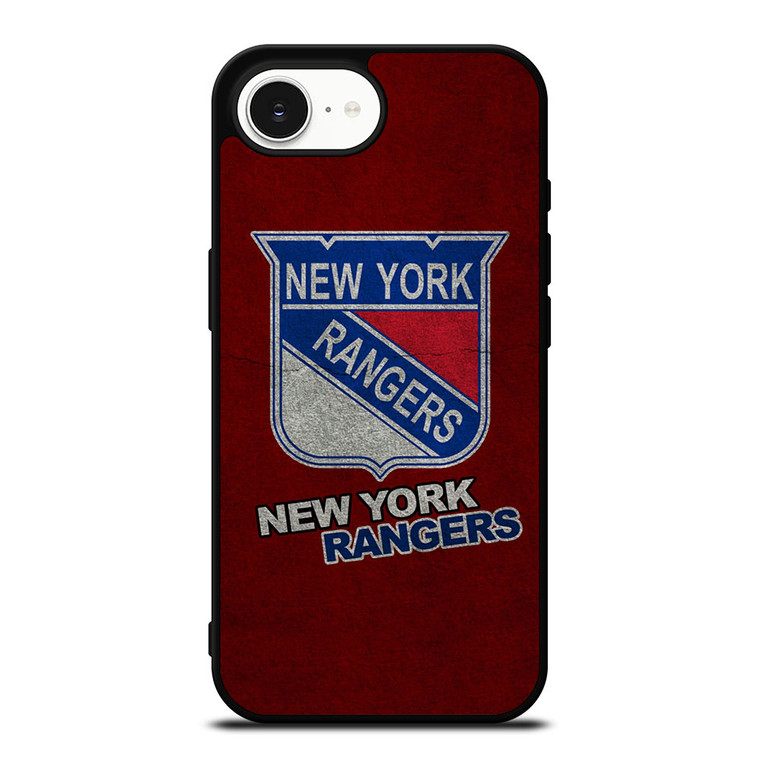 NEW YORK RANGERS SUEDE TEXTURE iPhone 16e Case