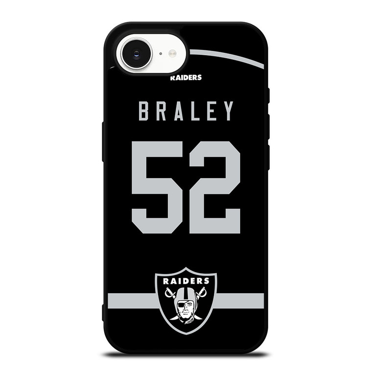 OAKLAND RAIDERS BRALEY iPhone 16e Case
