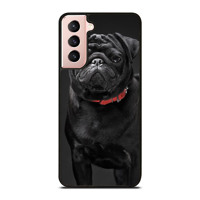 BLACK PUG Samsung Galaxy S21 Case