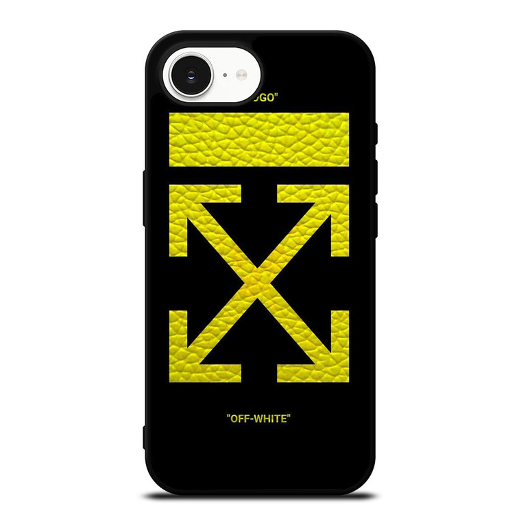 OFFWHITE LOGO YELLOW iPhone 16e Case