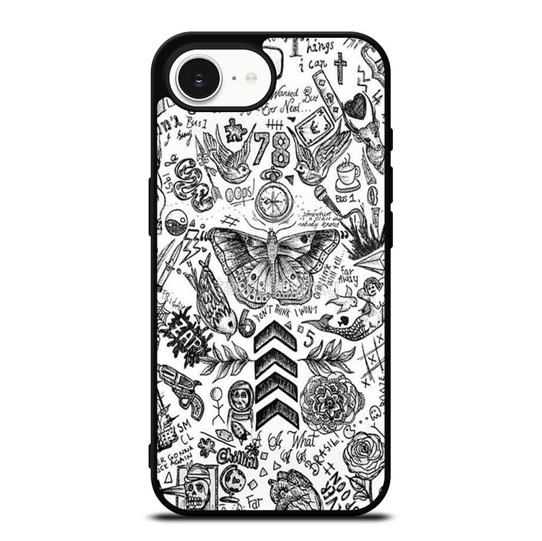 ONE DIRECTION TATTOOS iPhone 16e Case