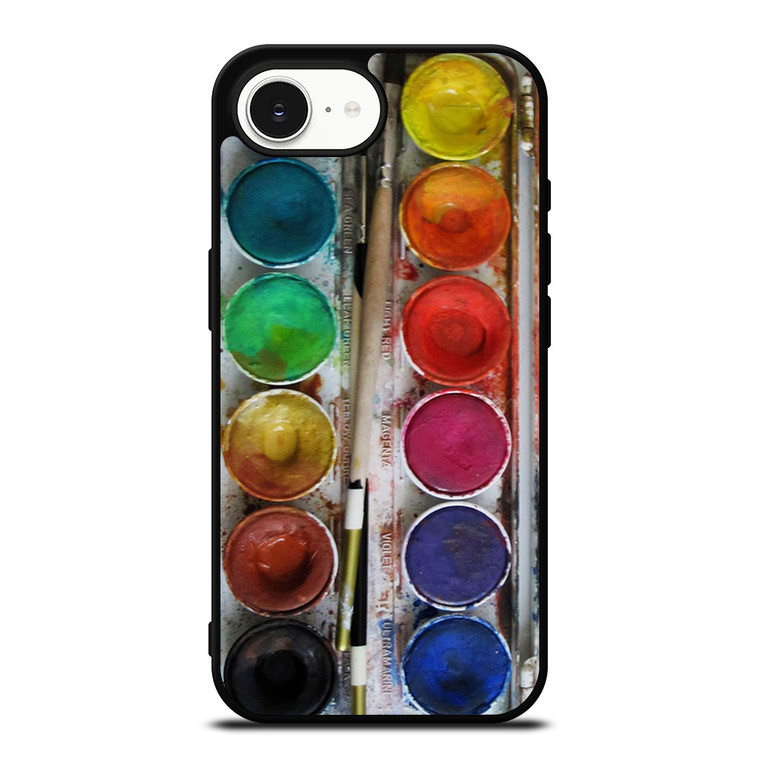 PAINT BOX WATERCOLOR iPhone 16e Case