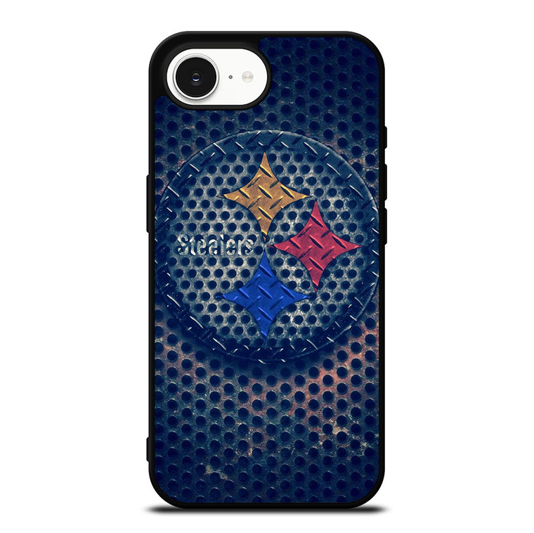 PITTSBURGH STEELERS RUSTY CIRCLE LOGO iPhone 16e Case