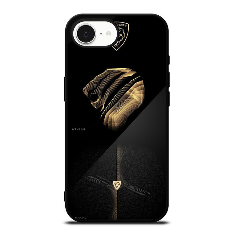 PUEGOT LOGO GOLD ELEGANT iPhone 16e Case