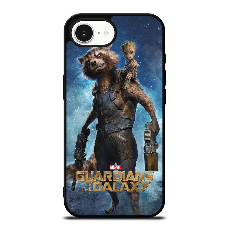 ROCKET RACCOON AND BABY GROOT iPhone 16e Case