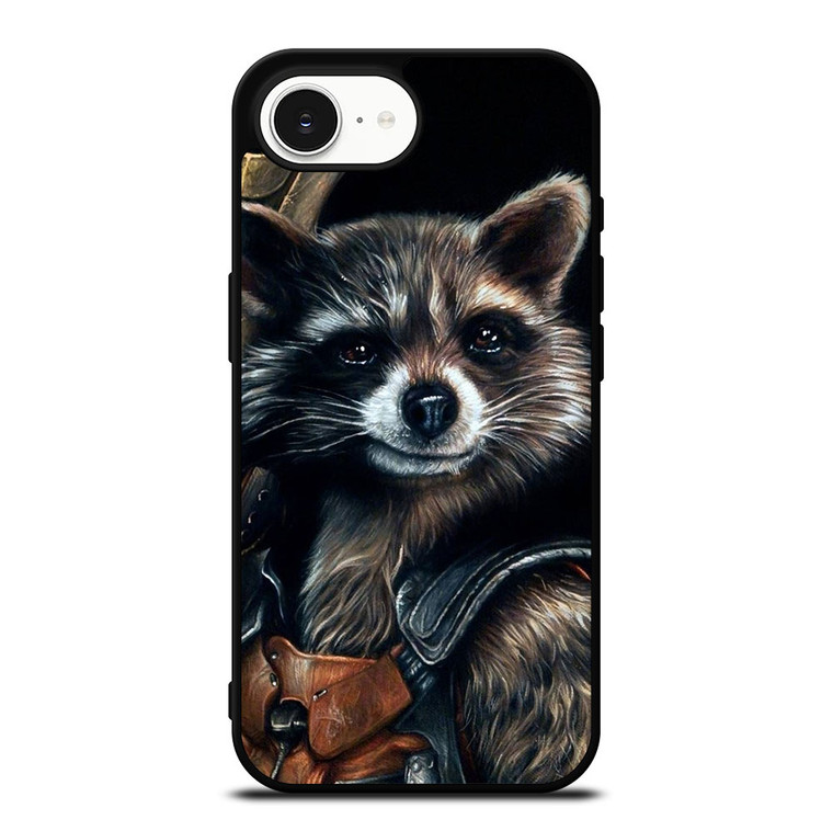 ROCKET RACCOON GUARDIAN OF GALAXY ART iPhone 16e Case