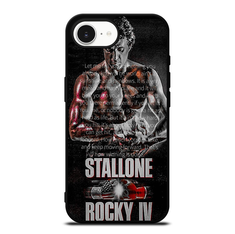ROCKY BALBOA QUOTE 2 iPhone 16e Case