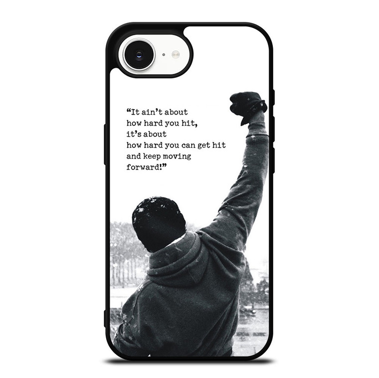 ROCKY MOTIVATIONAL QUOTES iPhone 16e Case