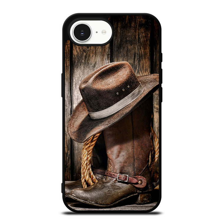 RODEO COWBOY LASSO BOOTS iPhone 16e Case