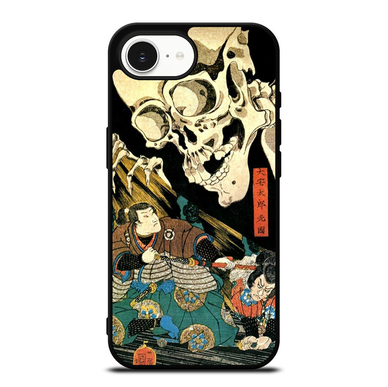 SKULL JAPANESE ART STYLE iPhone 16e Case