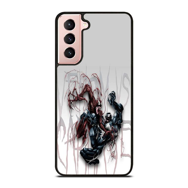CARNAGE VS VENOM VILLAINS  Samsung Galaxy S21 Case CARNAGE VS VENOM VILLAINS  Samsung Galaxy S21 Case