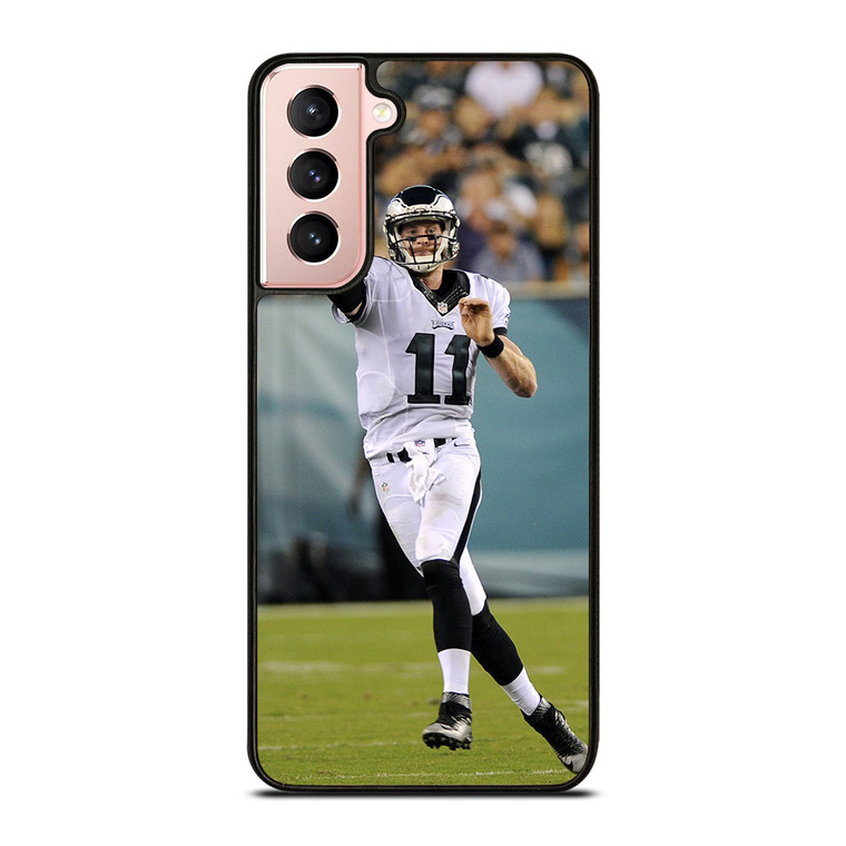 CARSON WENTZ EAGLES Samsung Galaxy S21 Case