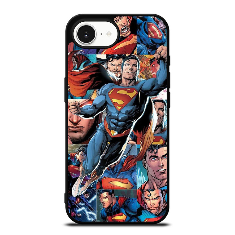 SUPERMAN COLLAGE SUPERHERO iPhone 16e Case