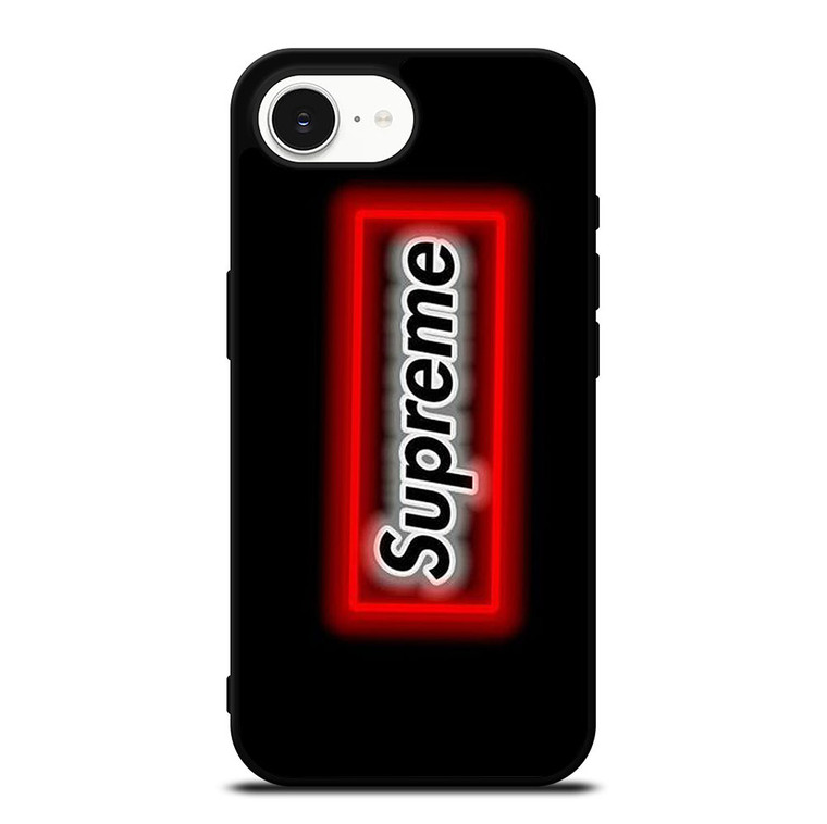 SUPREME LOGO NEON BOX iPhone 16e Case SUPREME LOGO NEON BOX iPhone 16e Case