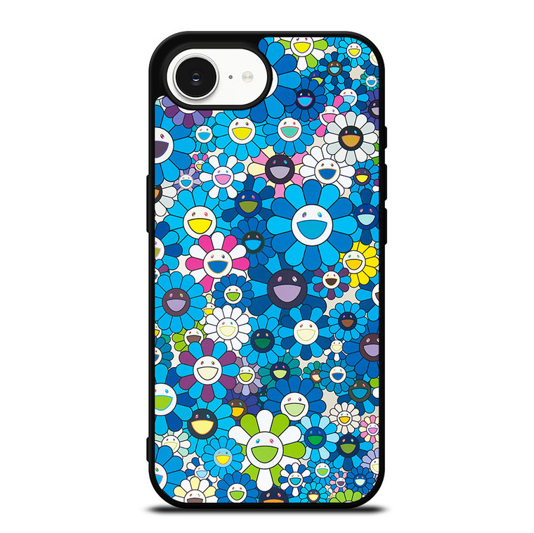 TAKASHI MURAKAMI BLUE FLOWERS iPhone 16e Case TAKASHI MURAKAMI BLUE FLOWERS iPhone 16e Case
