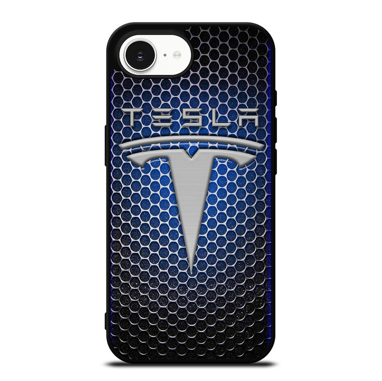 TESLA METAL LOGO iPhone 16e Case