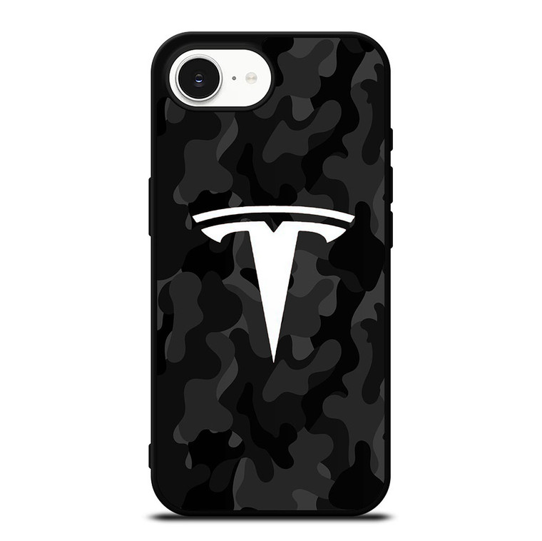 TESLA MOTORS LOGO CAMO iPhone 16e Case TESLA MOTORS LOGO CAMO iPhone 16e Case