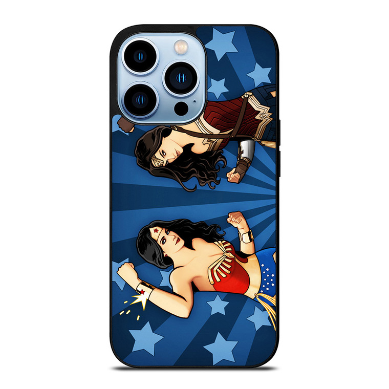 WONDER WOMAN LYNDA CARTER & GAL GADOT iPhone 13 Pro Max Case WONDER WOMAN LYNDA CARTER & GAL GADOT iPhone 13 Pro Max Case