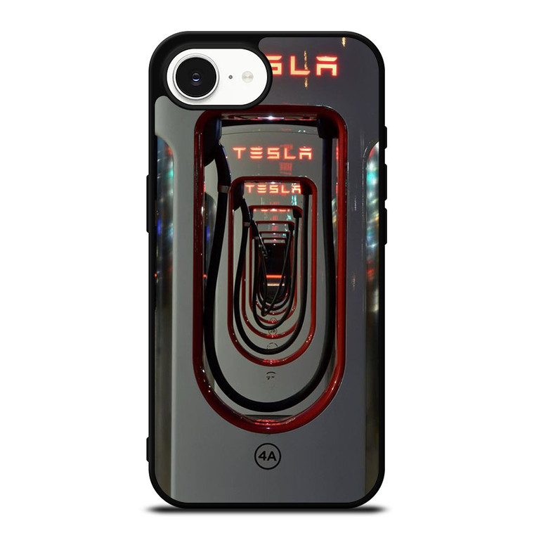 TESLA STATION CHARGE iPhone 16e Case TESLA STATION CHARGE iPhone 16e Case