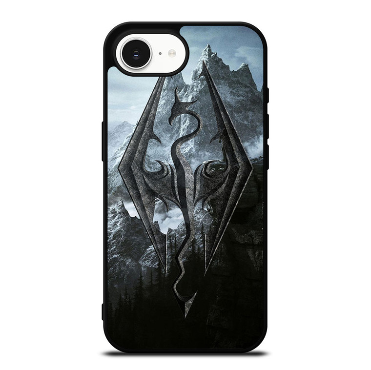 THE ELDER SCROLLS V SKYRIM LOGO iPhone 16e Case