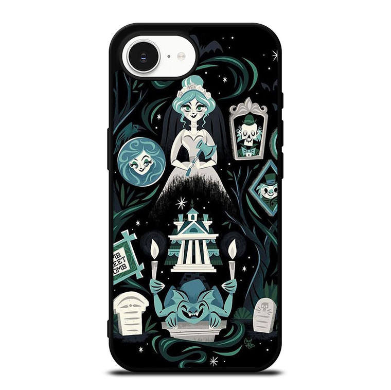 THE HAUNTED MANSION ART DISNEY iPhone 16e Case