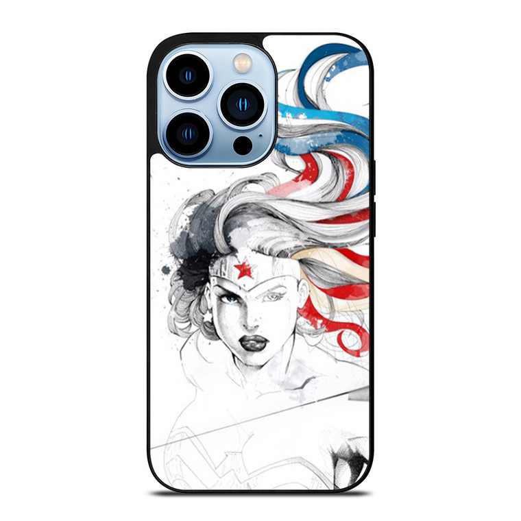 WONDER WOMAN SKETCH iPhone 13 Pro Max Case