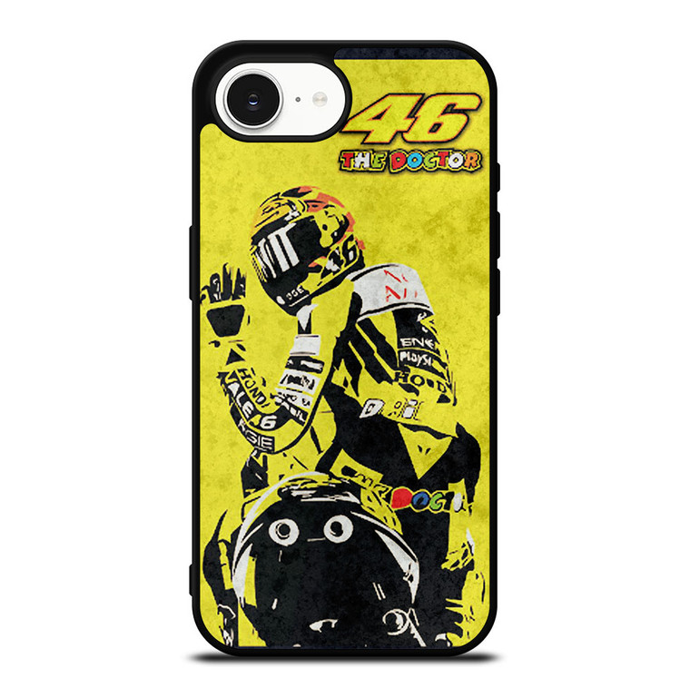 VALENTINO ROSSI THE DOCTOR 46 MOTOGP LEGEND iPhone 16e Case