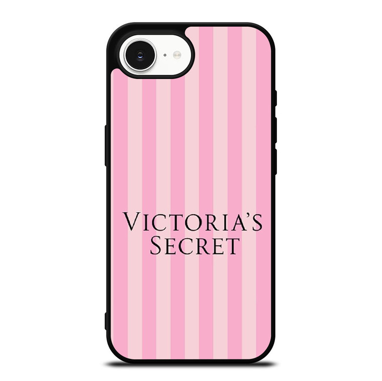VICTORIA'S SECRET LOGO PINK STRIPE iPhone 16e Case