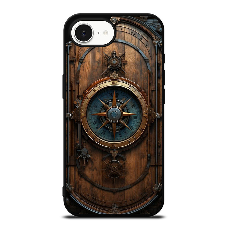 VINTAGE MAP COMPASS iPhone 16e Case