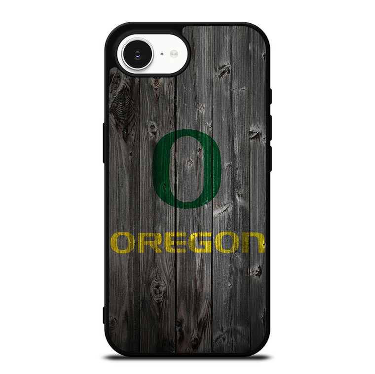 WOODEN LOGO OREGON DUCKS iPhone 16e Case