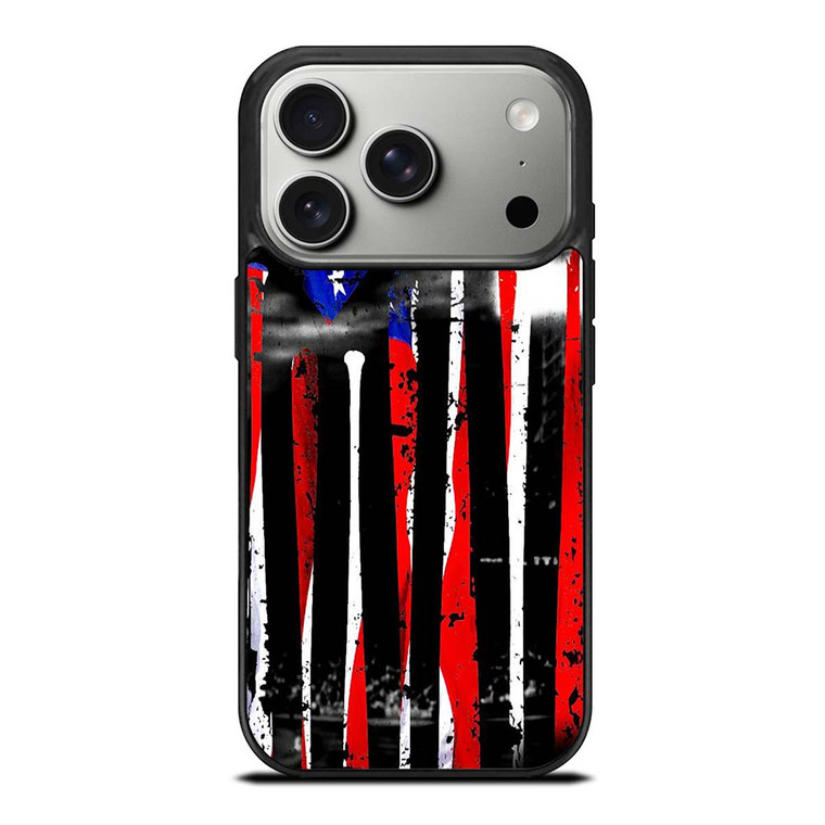 AMERICAN FLAG BASEBALL FIELD iPhone 17 Pro Case