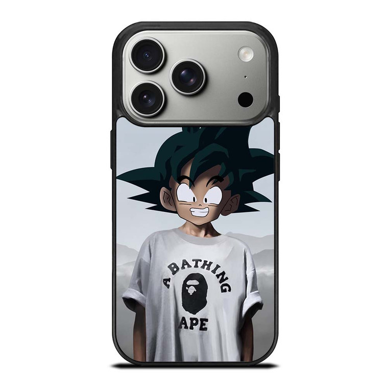 BAPE BATHING APE GOKU DRAGON BALL iPhone 17 Pro Case