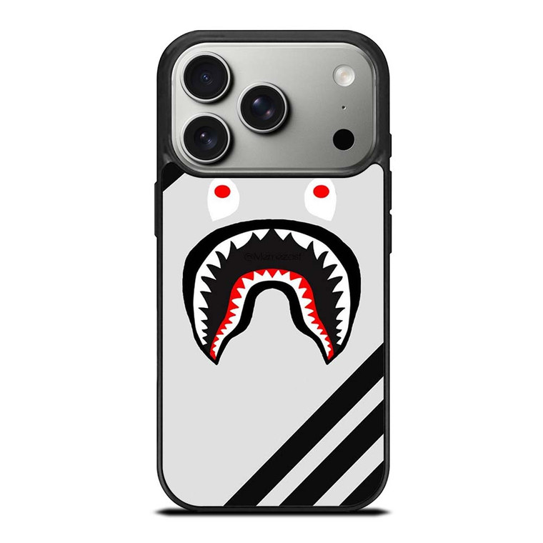 BAPE SHARK ADIDAS STRIPE iPhone 17 Pro Case