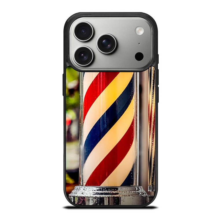 BARBER POLE HAIR CUT iPhone 17 Pro Case