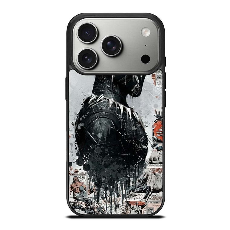 BLACKPANTHER COLLAGE COMIC iPhone 17 Pro Case