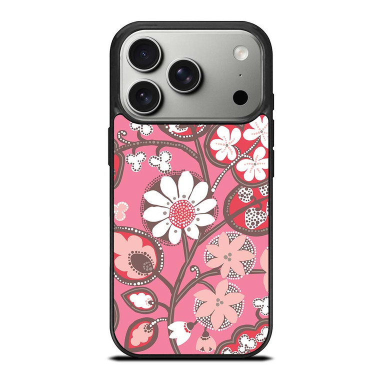 BLUSH PINK VERA BRADLEY PRINT iPhone 17 Pro Case