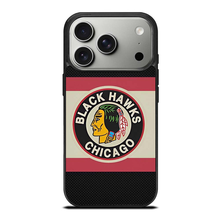 CHICAGO BLACKHAWKS FOOTBALL JERSEY iPhone 17 Pro Case