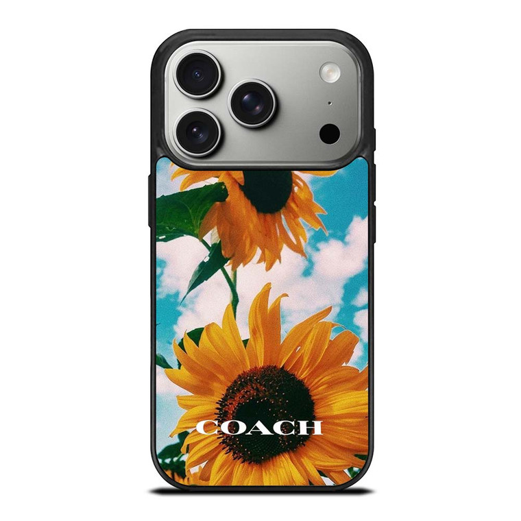 COACH SUNFLOWER iPhone 17 Pro Case