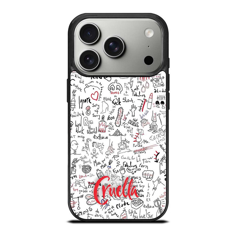 CRUELLA DEVILLE GRAFFITY iPhone 17 Pro Case
