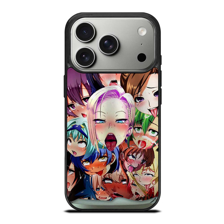 CUTE AHEGAO CHARACTERS iPhone 17 Pro Case