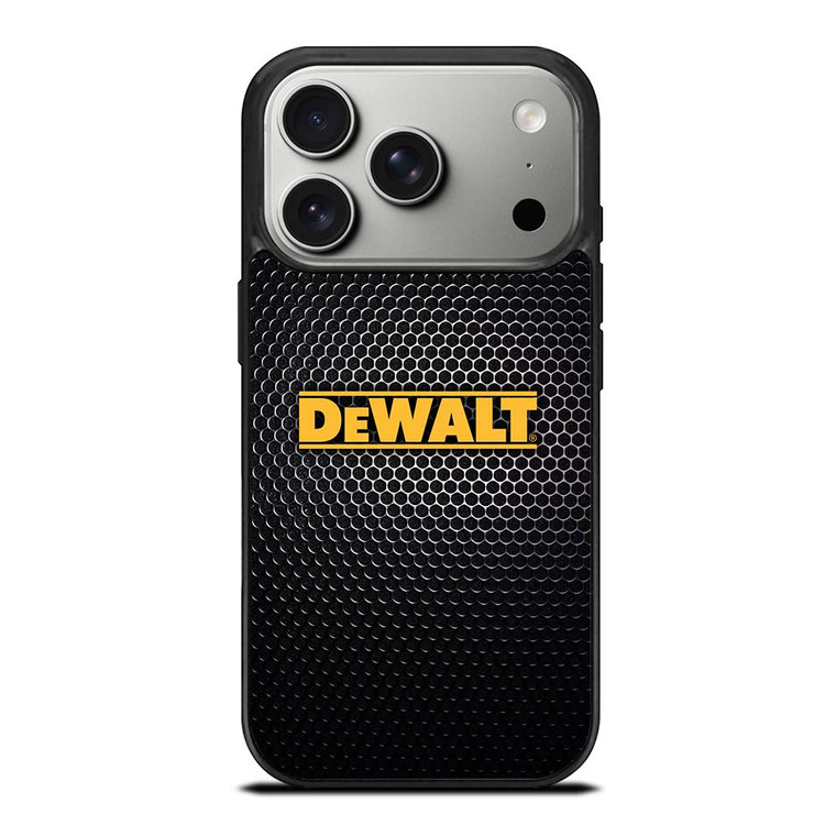 DEWALT LOGO METAL CARBON iPhone 17 Pro Case