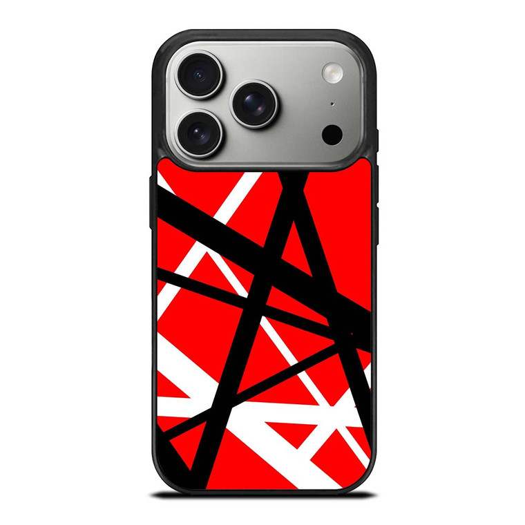 EDDIE VAN HALEN GUITAR STRIPES PATTERN iPhone 17 Pro Case